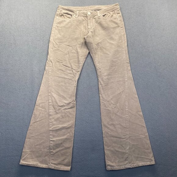 BCBGMAXAZRIA Women's Corduroy Pants Size 29,Beige,Stretch - Picture 11 of 14